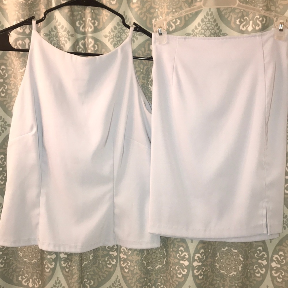 Two Piece Tank & Skirt Set